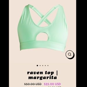 Knight Swim Raven top - size small